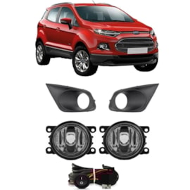 Kit Farol Milha KA 2012 a 2014 Chicote Botão Universal Kit Farol Milha KA 2012 a 2014 Chicote Botão Universal