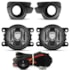 Kit Farol Milha KWID 20172022 Chicote Botão Universal