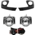 Kit Farol Milha MOBI 2017 a 2020 Chicote Botão Universal