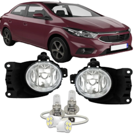 Kit Farol Milha ONIX 2012 a 2019 Com Lâmpada