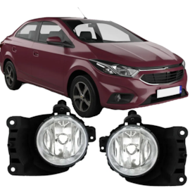 Kit Farol Milha ONIX 2012 a 2019 Sem Lâmpada