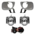 Kit Farol Milha PALIO 2001 a 2003 Primer Chicote Botão Universal