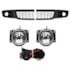 Kit Farol Milha PALIO 2010 a 2012 Chicote Botão Universal