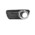 Kit Farol Milha PALIO WAY 2009 a 2014 Cinza Aro Cromado Chicote Botão Universal