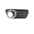 Kit Farol Milha PALIO WAY 2009 a 2014 Cinza Aro Cromado Chicote Botão Universal
