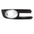 Kit Farol Milha STILO 2007 a 2011 Aro Cromado Chicote Botão Universal