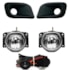 Kit Farol Milha UNO 20172020 Chicote Botão Universal