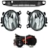 Kit Farol Milha Up 2014 a 2016 Aro Cinza Sem Lâmpada