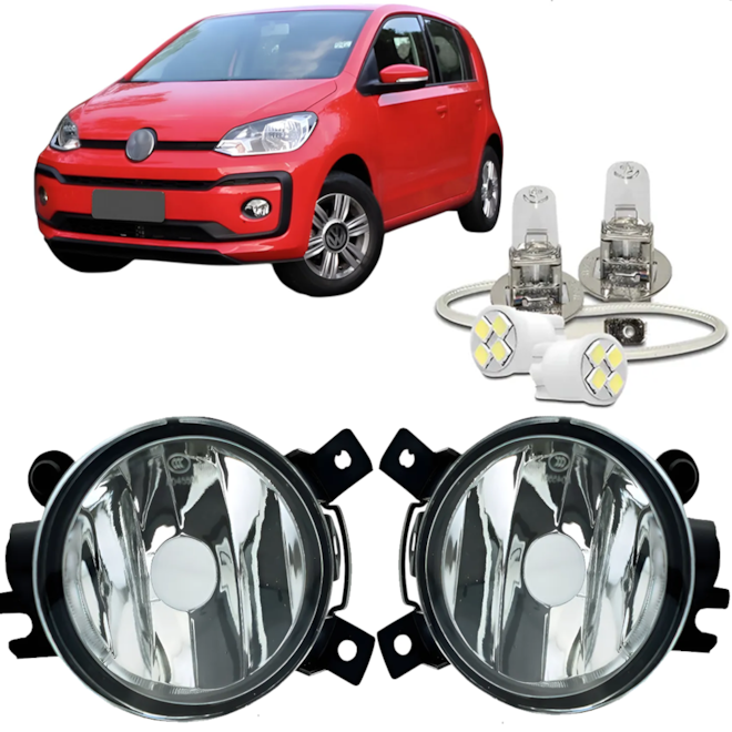Kit Farol Milha UP 2014 a 2016 Com Lâmpada Kit Farol Milha UP 2014 a 2016 Com Lâmpada