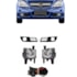 Kit Farol Milha VeCTRA 2006 a 2009 Chicote Botão Universal