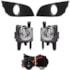 Kit Farol Milha VECTRA 2009 a 2011 Chicote Botão Universal