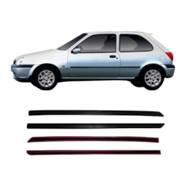 Kit Friso Portas FIESTA 00 a 03 Dianteira Original 4PTAS Kit Friso Portas FIESTA 00 a 03 Dianteira Original 4PTAS