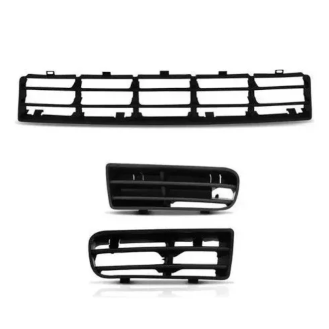 Kit Grade Parachoque GOLF 00 A 06 3 Peças Kit Grade Parachoque GOLF 00 A 06 3 Peças