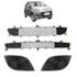 Kit Grade Parachoque PALIO ATTRACTIVE 13 a 16 S/M Cinz 4 pçs Kit Grade Parachoque PALIO ATTRACTIVE 13 a 16 S/M Cinz 4 pçs