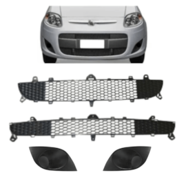 Kit Grade Parachoque PALIO ATTRACTIVE 2013 a 2016 S/M 4 pçs Kit Grade Parachoque PALIO ATTRACTIVE 2013 a 2016 S/M 4 pçs