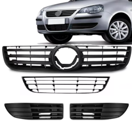 KIT GRADE POLO 07/11 S/M (4 PEÇAS) SEM FURO PARA MILHA KIT GRADE POLO 07/11 S/M (4 PEÇAS) SEM FURO PARA MILHA