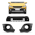 Kit Grades Parachoque SAVEIRIO CROSS 10 a 12 Friso Prata Kit Grades Parachoque SAVEIRIO CROSS 10 a 12 Friso Prata