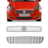 Kit Grades (Tela) Parachoque PUNTO 2007 a 2011 Prata Kit Grades (Tela) Parachoque PUNTO 2007 a 2011 Prata