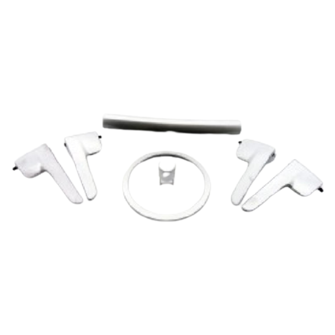 Kit Maçaneta Aro Botão Friso Painel FOX CROSSFOX SPACEFOX 03 a 09 4 Portas Cromo Acetinado Kit Maçaneta Aro Botão Friso Painel FOX CROSSFOX SPACEFOX 03 a 09 4 Portas Cromo Acetinado