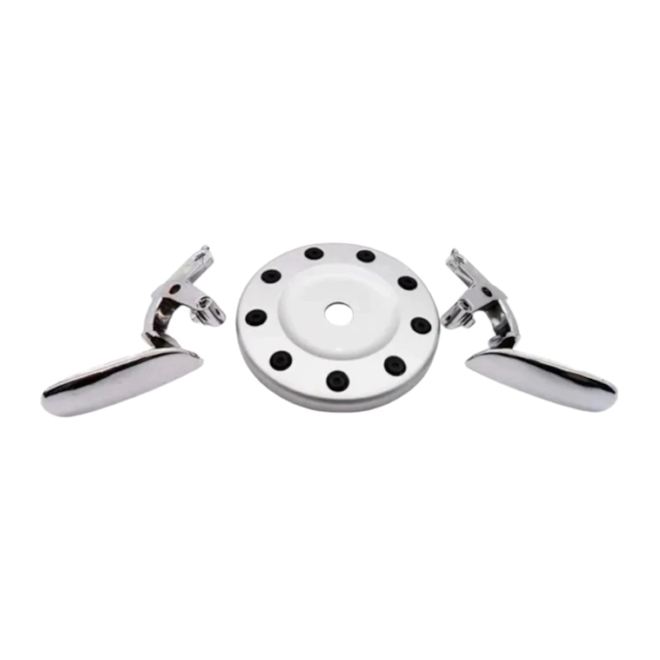 Kit Maçaneta Tampa Combustível 206 98 a 07 207 08 a 10 2 Portas Cromado Kit Maçaneta Tampa Combustível 206 98 a 07 207 08 a 10 2 Portas Cromado