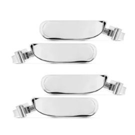 Kit Maçaneta Tampa Combustível 206 98 a 07 207 08 a 10 4 Portas Cromado Kit Maçaneta Tampa Combustível 206 98 a 07 207 08 a 10 4 Portas Cromado
