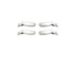 Kit Maçaneta Tampa Combustível 206 98 a 07 207 08 a 10 4 Portas Cromo Acetinado Kit Maçaneta Tampa Combustível 206 98 a 07 207 08 a 10 4 Portas Cromo Acetinado