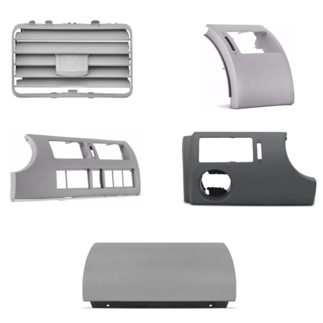 Kit Moldura Painel + Tela Difusor GOL G3 Cinza Kit Moldura Painel + Tela Difusor GOL G3 Cinza