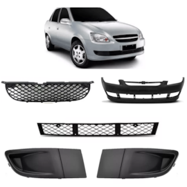 Kit Parachoque CLASSIC 11 a 16 Dianteiro 5 Peças