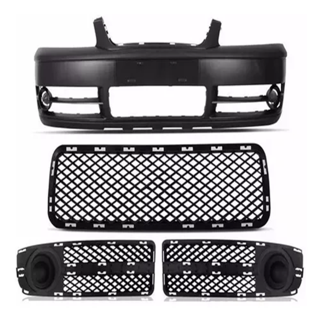 Kit Parachoque Gol G3 03 À 05 Fase 2, 4 Pecas Kit Parachoque Gol G3 03 À 05 Fase 2, 4 Pecas