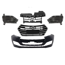 Kit Parachoque HB20 Sedan 16 17 18 4 Peças