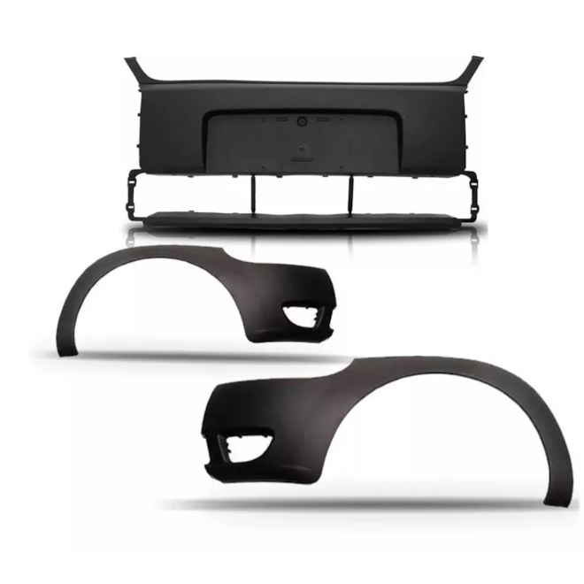 Kit Parachoque KA 02 a 07 Dianteiro 3 Peças Kit Parachoque KA 02 a 07 Dianteiro 3 Peças