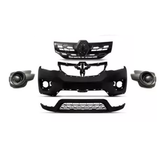 Kit Parachoque KWID 16 a 20 Dianteiro Sem Furo 5 Peças Kit Parachoque KWID 16 a 20 Dianteiro Sem Furo 5 Peças