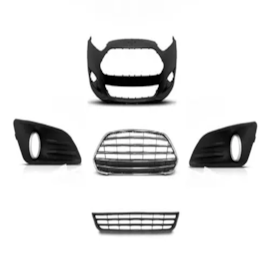 KIT PARACHOQUE NEW FIESTA 14/17 DIANTEIRO C/M CINZA (5 PÇS)