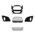KIT PARACHOQUE NEW FIESTA 14/17 DIANTEIRO C/M CINZA (5 PÇS)