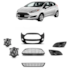 KIT PARACHOQUE NEW FIESTA 14/17 DIANTEIRO C/M CINZA (7 PÇS)
