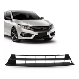 Kit Parachoque PUNTO 07 a 11 Dianteiro com Furo 7 Peças Preto