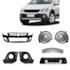 Kit Parachoque SAVIEIRO G5 10 a 12 CROSS 7 Peças Friso Prata Kit Parachoque SAVIEIRO G5 10 a 12 CROSS 7 Peças Friso Prata