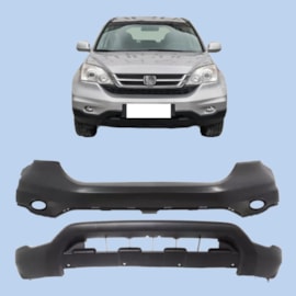 Kit Parachoque Spoiler CRV 10 À 11 Dianteiro