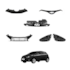 Kit Preto HB20 12/15 S/ Milha+ Apliq Placa Pto Kit Preto HB20 12/15 S/ Milha+ Apliq Placa Pto