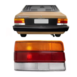 Lanterna CHEVETTE 1987 a 1993 Tricolor Esquerdo Cofran