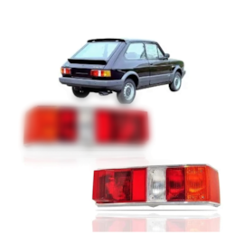 Lanterna Completa SPAZIO OGGI 1983 a 1986 Tricolor Direito Lanterna Completa SPAZIO OGGI 1983 a 1986 Tricolor Direito