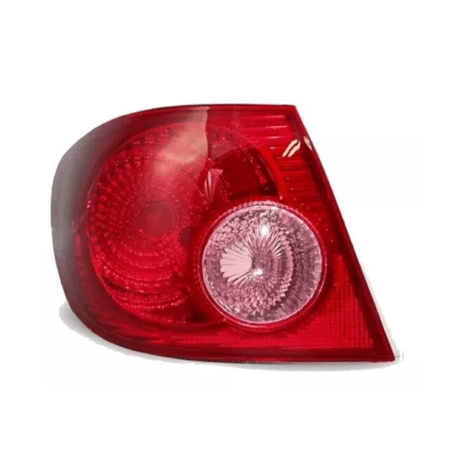 Lanterna COROLLA 02 a 07 Bicolor Seta Rosada Esquerdo Lanterna COROLLA 02 a 07 Bicolor Seta Rosada Esquerdo