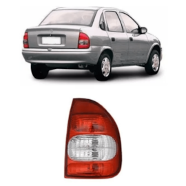 Lanterna CORSA SEDAN 2000 a 2002 Direito Bicolor