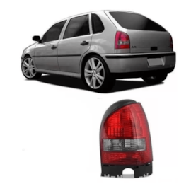 Lanterna GOL GIII 1999 a 2005 Ré Fume Aba Preta Direito Lanterna GOL GIII 1999 a 2005 Ré Fume Aba Preta Direito