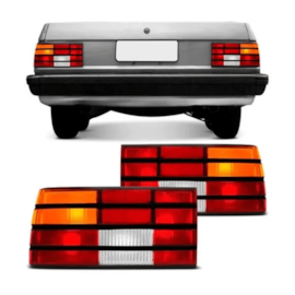 Lanterna MONZA 82 a 90 C/Friso Preto Ambar Direito Lanterna MONZA 82 a 90 C/Friso Preto Ambar Direito