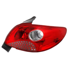 Lanterna Peugeot 207 09 a 14 Hatch Tela Vermelha Direito TYC Lanterna Peugeot 207 09 a 14 Hatch Tela Vermelha Direito TYC
