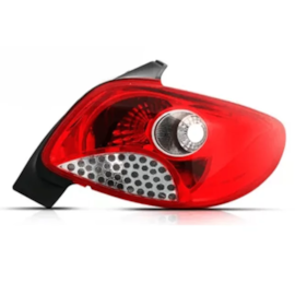 Lanterna Peugeot 207 2009 a 2014 Hatch Direito Tela Vermelha Lanterna Peugeot 207 2009 a 2014 Hatch Direito Tela Vermelha