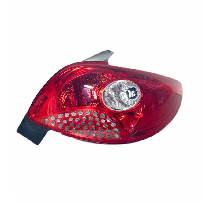 Lanterna Peugeot 207 2009 a 2014 Hatch Direito Tela Vermelha Lanterna Peugeot 207 2009 a 2014 Hatch Direito Tela Vermelha