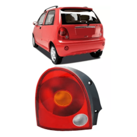 Lanterna QQ 2010 a 2014 Esquerdo Lanterna QQ 2010 a 2014 Esquerdo