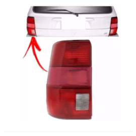 LANTERNA QUANTUM 98/2005 VERMELHO ESQUERDO (ACRILUX)